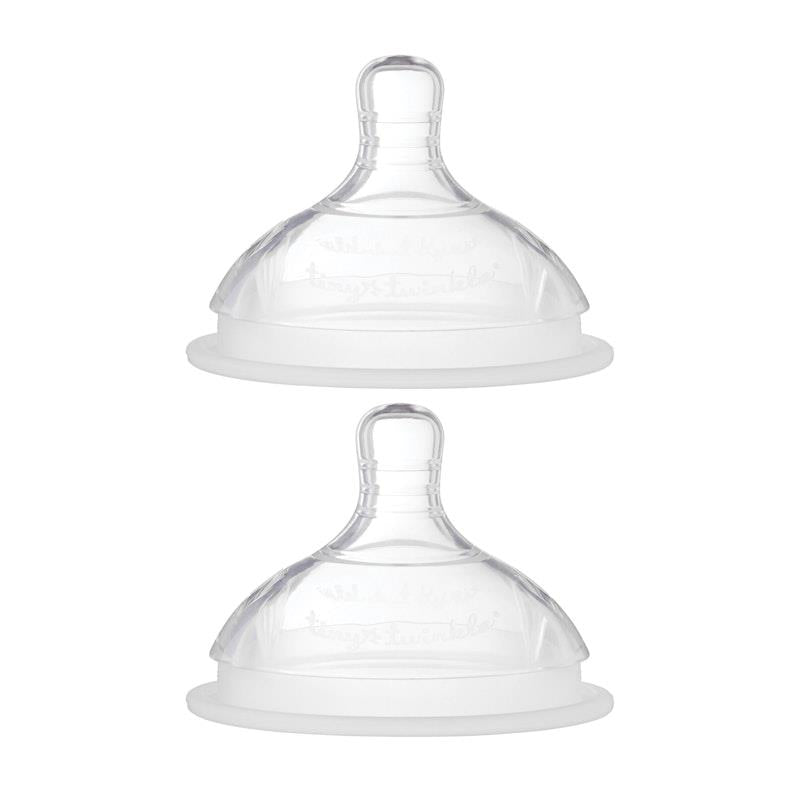 Load image into Gallery viewer, Tiny Twinkle - Silicone Baby Bottle Nipple 2Pack Fast Flow
