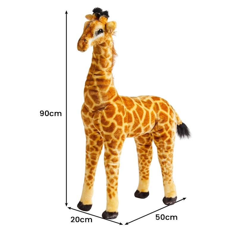 Load image into Gallery viewer, Jiggle &amp; Giggle Large Standing Soft Plush Toy Giraffe
