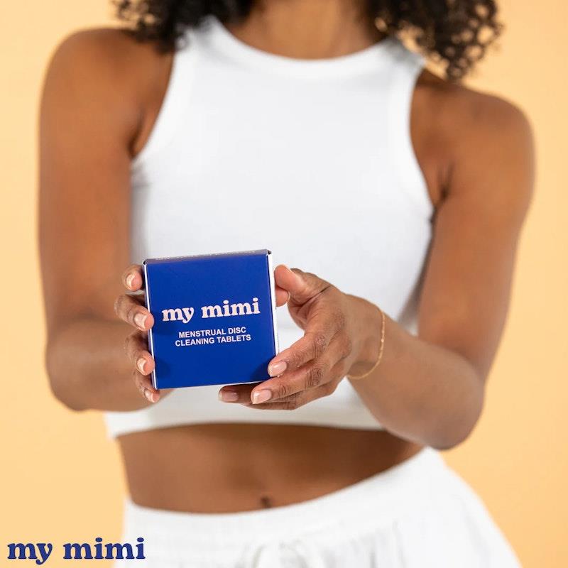Load image into Gallery viewer, my mimi Menstrual Disc Cleaning Tablets 16 Pack
