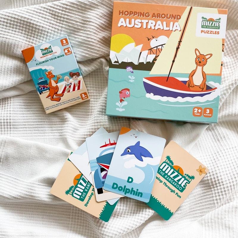 Load image into Gallery viewer, Mizzie The Kangaroo Mizzie Little Solver Toddler Gift Set
