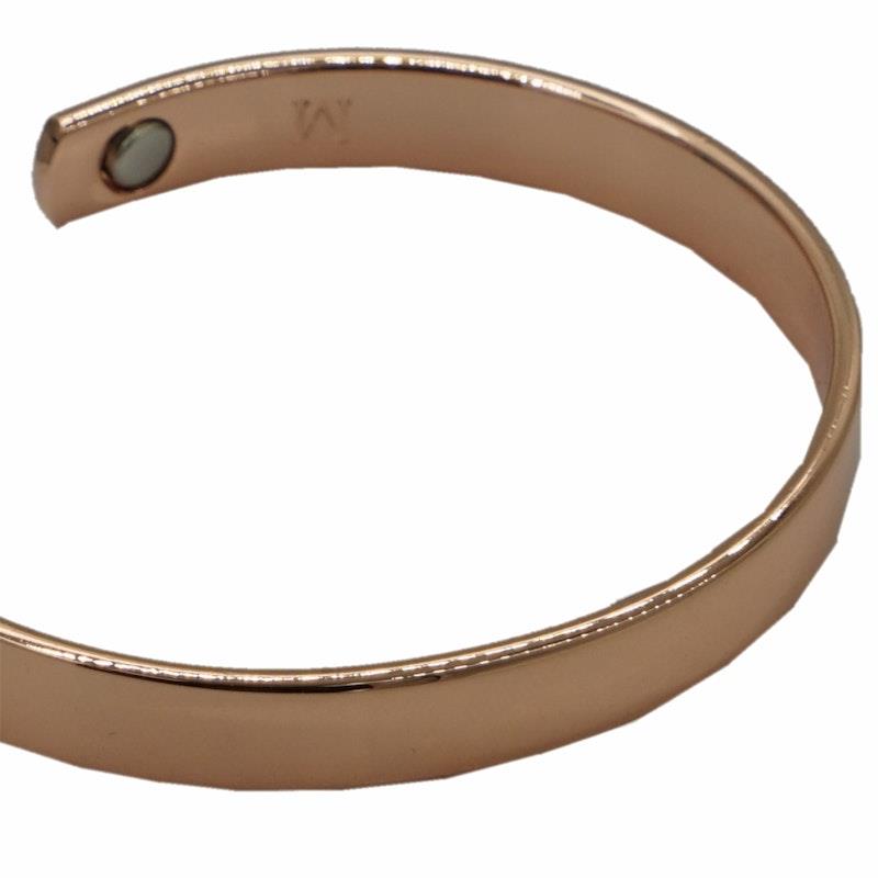Load image into Gallery viewer, Dick Wicks Activease Magnetic Copper Wrist Health Bangle SML
