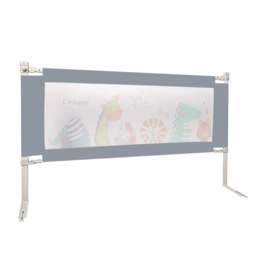 BoPeep Kids Baby Safety Bed Rail Guard Adjustable Folding Child Toddler Grey Large