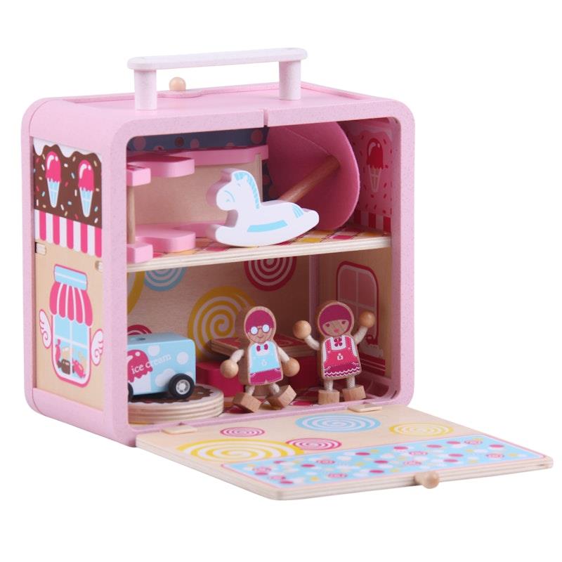 Load image into Gallery viewer, Riababy Wooden Candy House 1Unit
