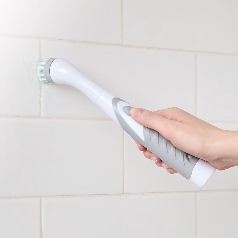 Load image into Gallery viewer, Living Today Battery Operated Scrubber Brush with 4 Interchangeable Heads 1Pack

