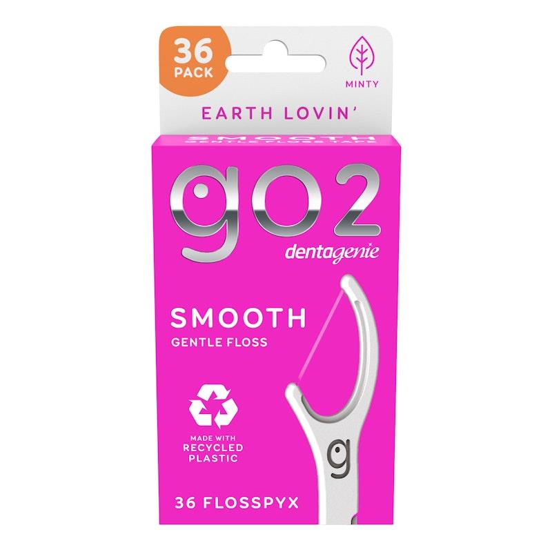 Load image into Gallery viewer, Dentagenie NEW Smooth Flosspyx 36pk x 3 Multipack
