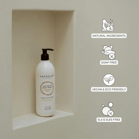 Natralus Softening Body Wash - Sandalwood Fresh 3Pack