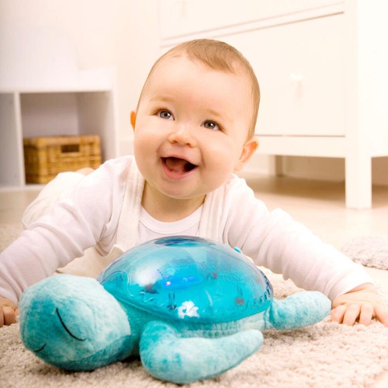 Load image into Gallery viewer, Cloud B Tranquil Turtle Aqua 1pc
