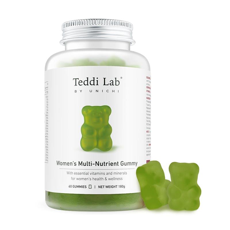 Load image into Gallery viewer, Teddi Lab by Unichi Women's Multi-Nutrient Gummy 60s x3 - Energy Production &amp; General Wellbeing Pack
