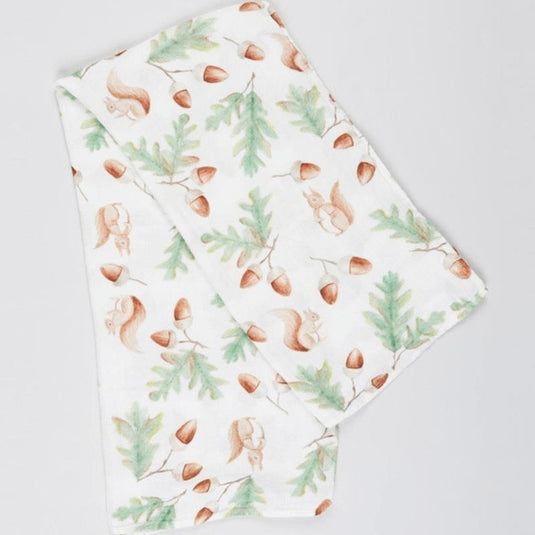 Bubba Bump Woodland Bamboo Muslin Wrap 1piece