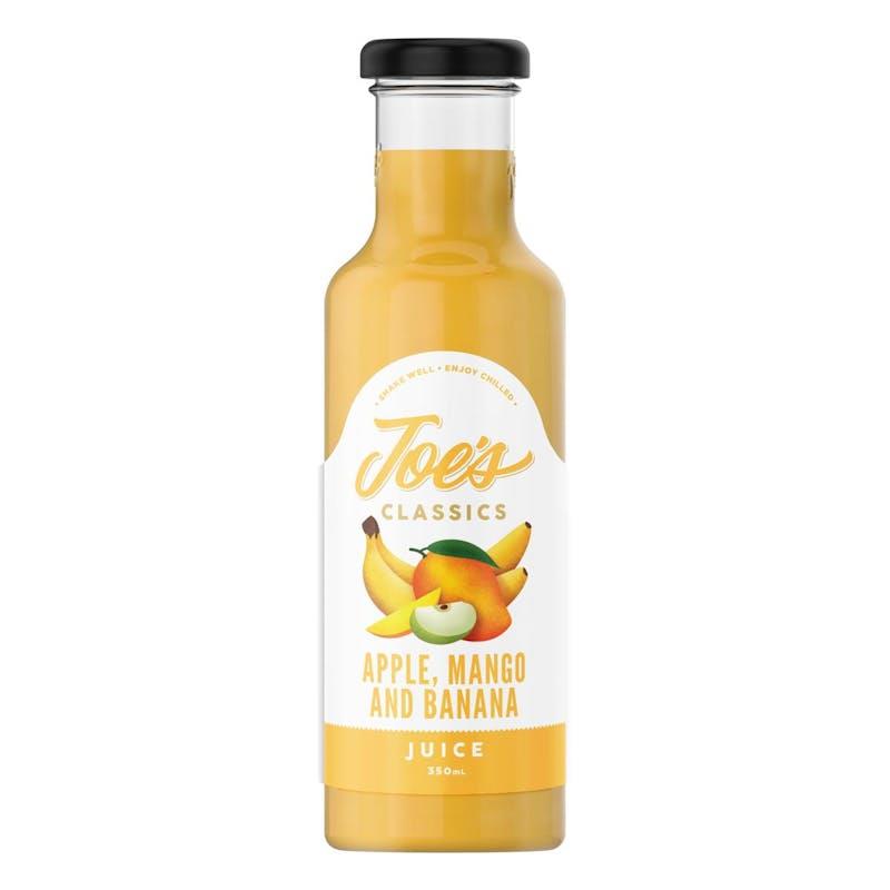 Load image into Gallery viewer, Joe's Classics 350mL Mango and Banana Juice 12Pack
