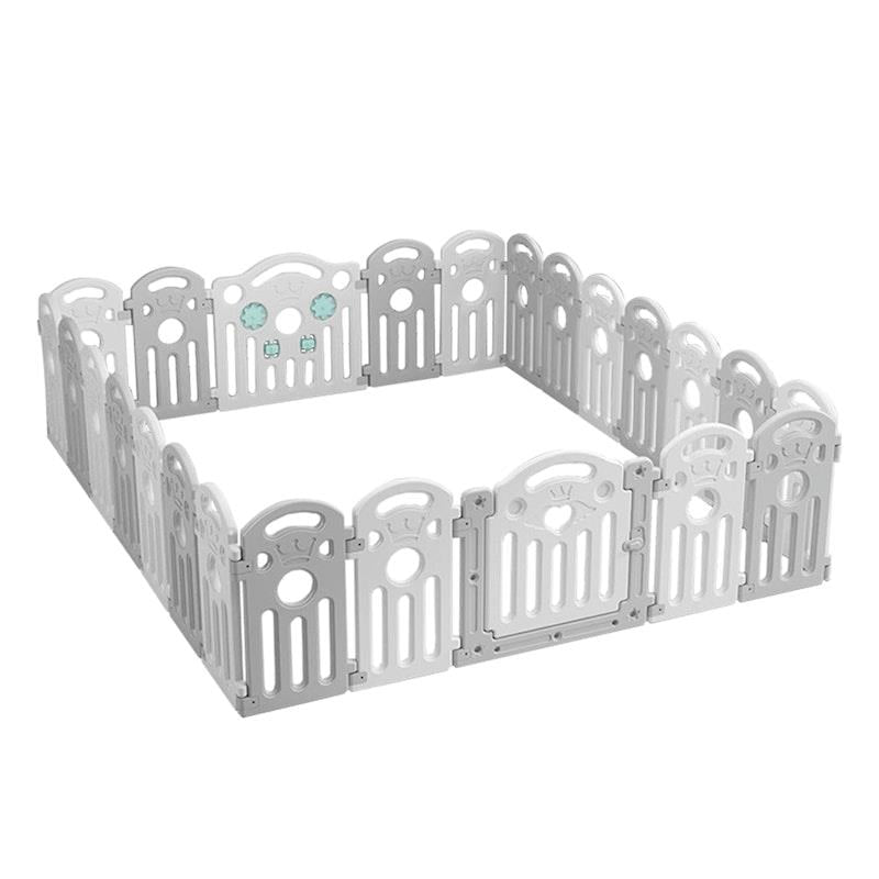 Load image into Gallery viewer, BoPeep Kids Playpen Baby Safety Gate Toddler Fence Child Play Game Toy 24 Grey
