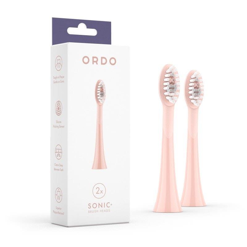 Load image into Gallery viewer, ORDO Sonic Lite Toothbrush &amp; 2x Brush Head Bundle Petal
