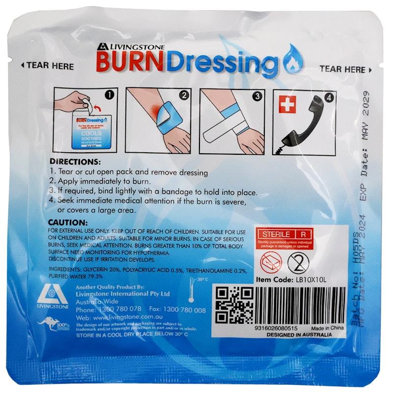 Load image into Gallery viewer, Livingstone Sterile Burn Dressing 10x10cm

