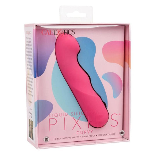 CalExotics Liquid Silicone Pixies Curvy Pink