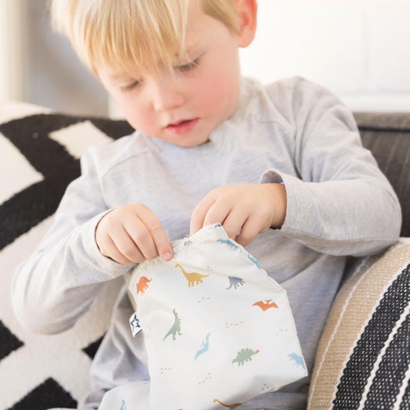 Load image into Gallery viewer, Tiny Twinkle Snack Bag 5 Pack Dinosaur
