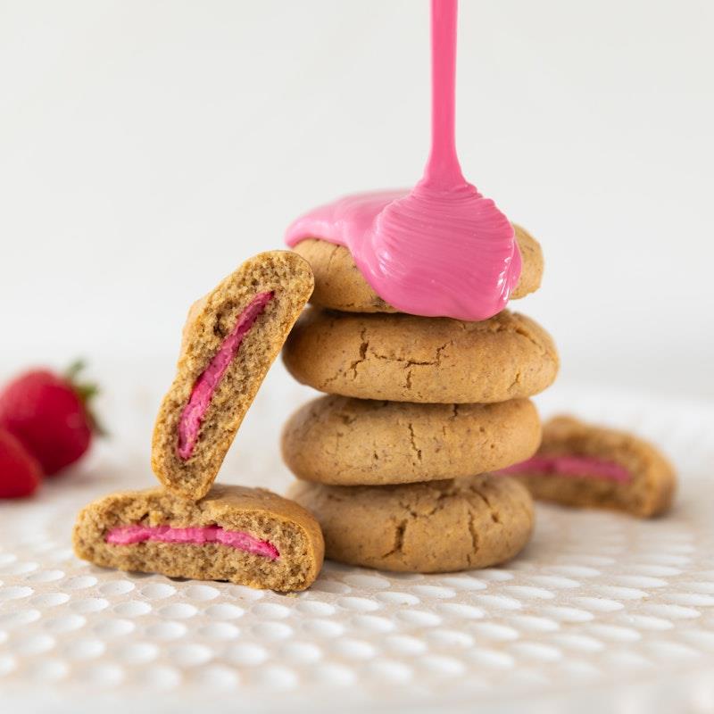 Load image into Gallery viewer, Milky Goodness Strawberry Lactation Cookies 12Pack
