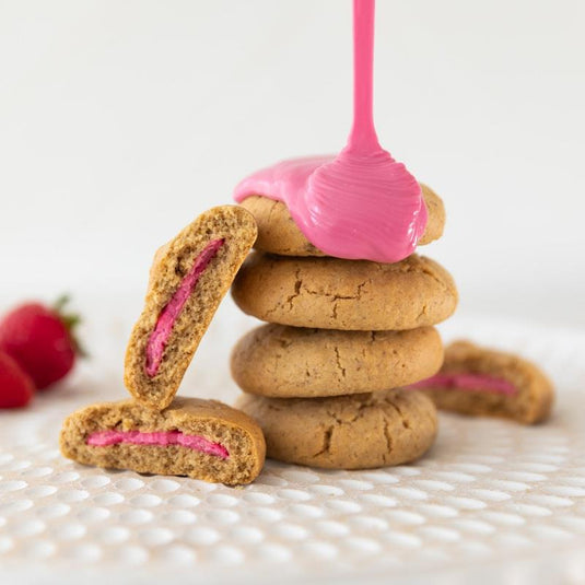 Milky Goodness Strawberry Lactation Cookies 12Pack