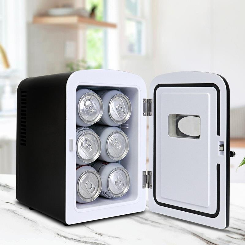 Load image into Gallery viewer, Koolatron Mini Fridge (6 Can Capacity) Black 4 Litre
