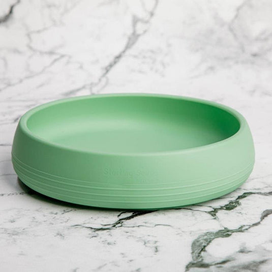 Starting Solids Australia Suckie Scoop Plate Mint Crisp