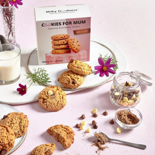 Milky Goodness Triple Choc Lactation Cookies 12Pack