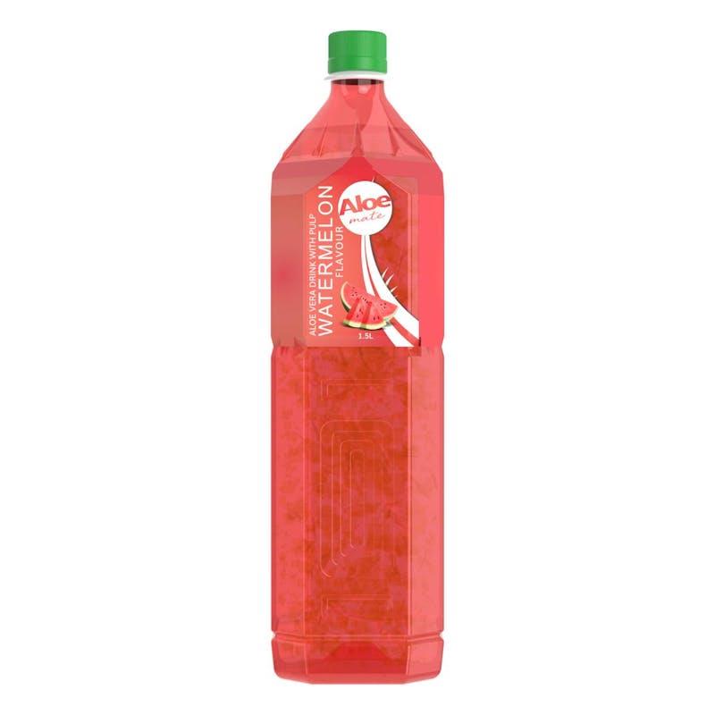 Load image into Gallery viewer, Aloe Mate Aloe Vera 1.5L Watermelon 12Pack
