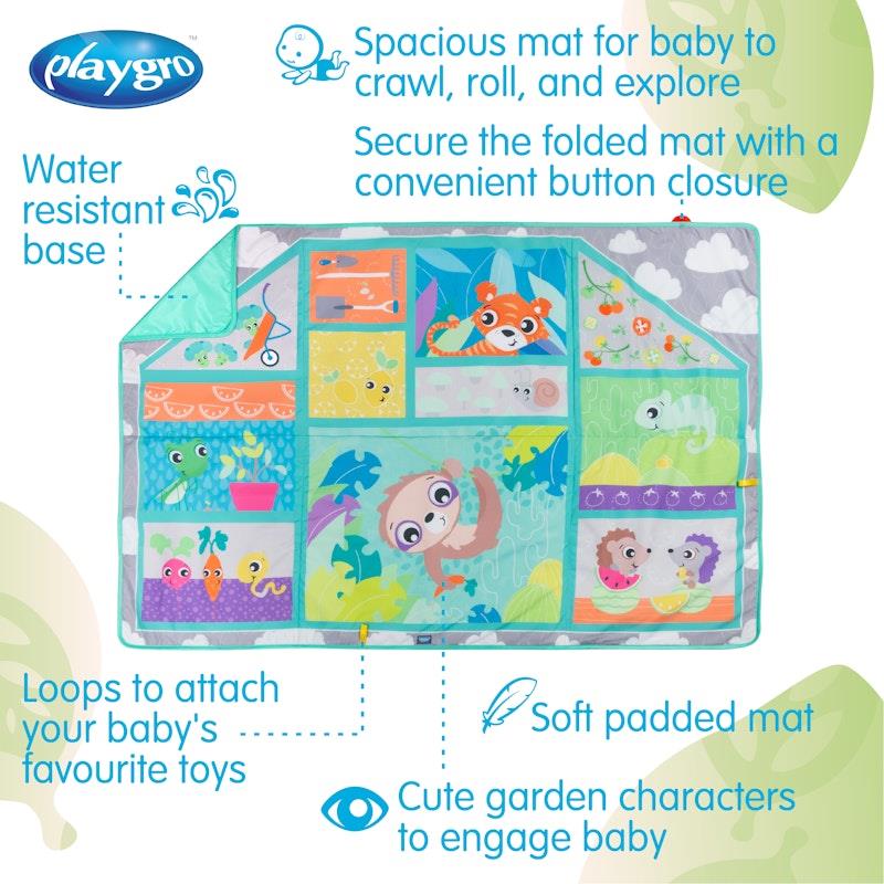Load image into Gallery viewer, Playgro In My Garden Take-Along Play Mat 1 Piece
