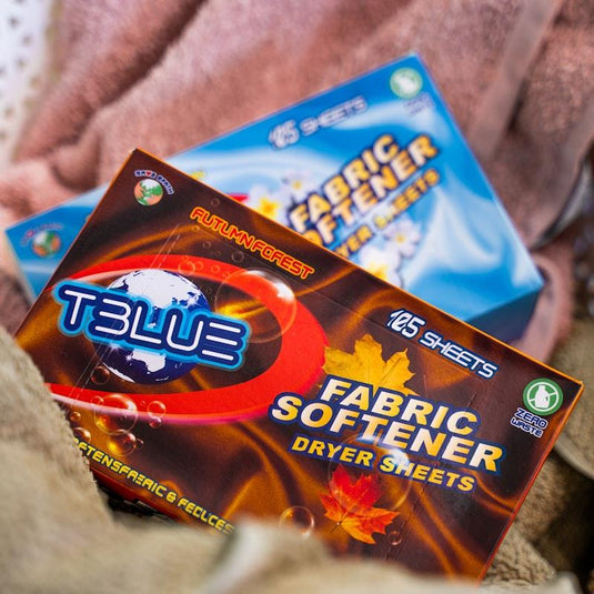 TBLUE Fabric Softener Dryer Sheet Autumn Forest Pack of 105 Sheets