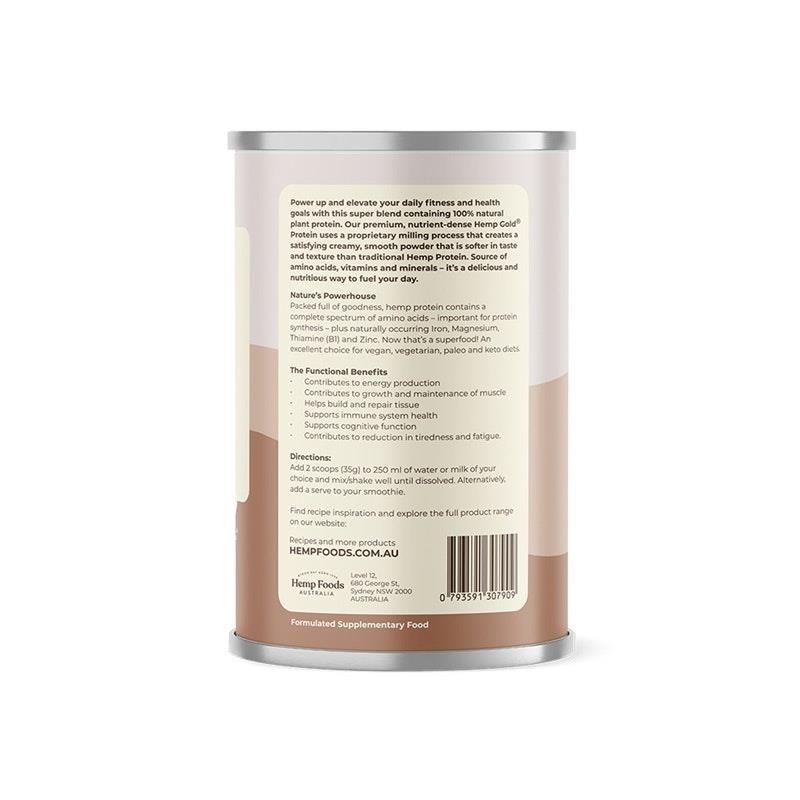 Load image into Gallery viewer, Hemp Foods Australia Organic Hemp Protein Chocolate 420g Single Unit
