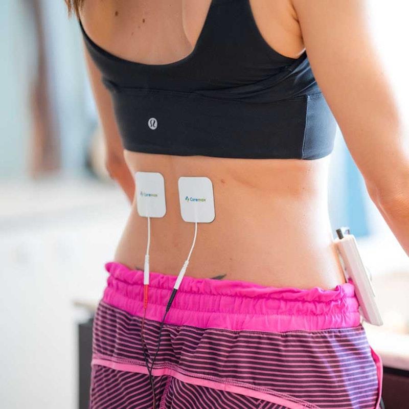 Load image into Gallery viewer, Caremax Premium Cloth Long Life Electrode Pads (Pin Type) - 5cm x 5cm 5Pack
