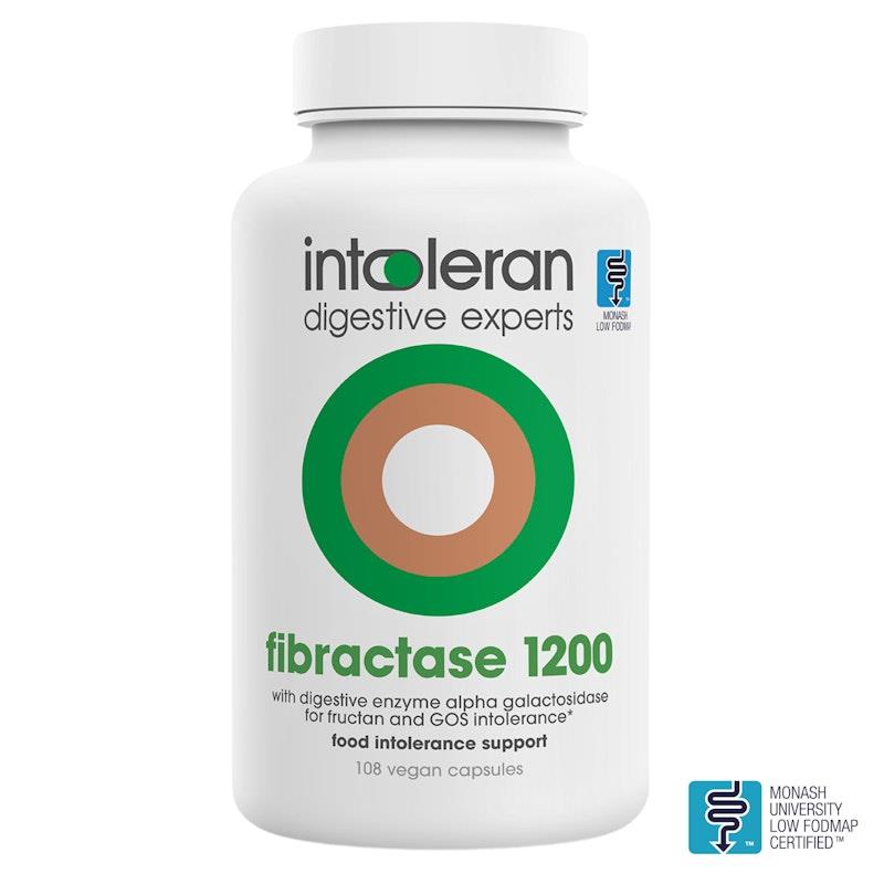 Load image into Gallery viewer, Intoleran Fibractase 1200 108 Capsules
