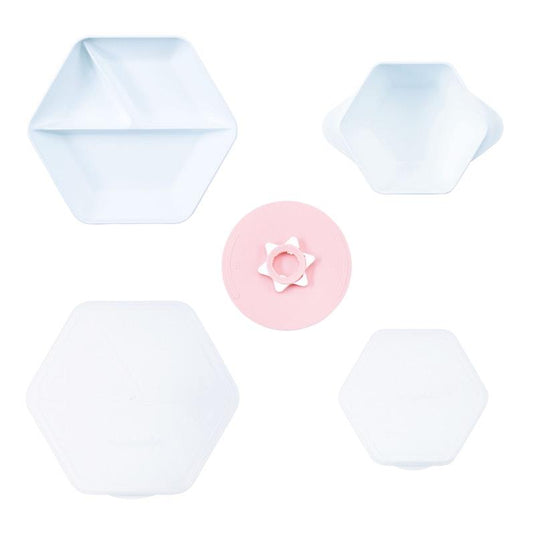Tiny Twinkle "Grow with Me" Feeding Set Rose