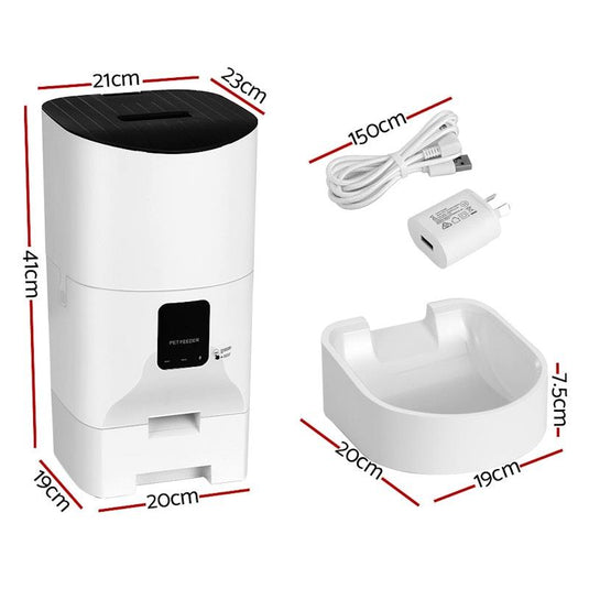 i.Pet Automatic Pet Feeder Wifi Auto Dog Cat Feeder Smart Food Dispenser Timer 9L