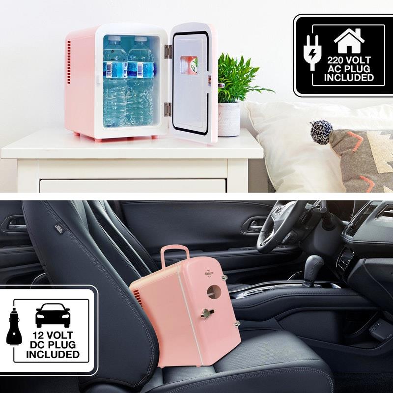 Load image into Gallery viewer, Koolatron Portable Mini Fridge Pink 4 Litre
