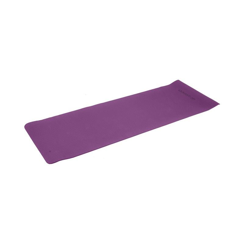 Load image into Gallery viewer, Powertrain TPE Yoga Pilates Exercise Mat 6mm Purple
