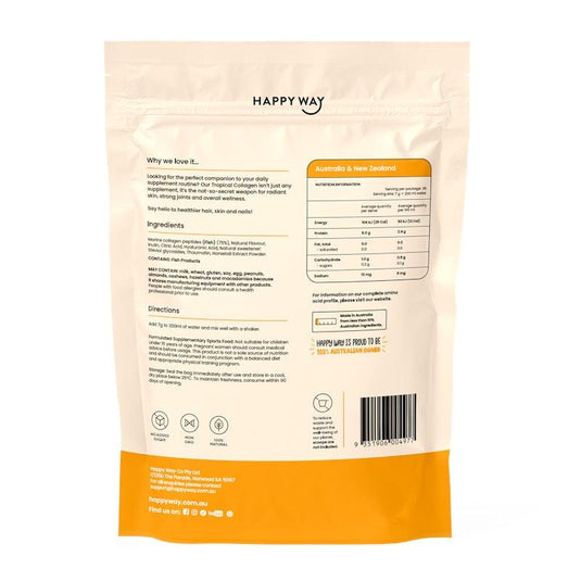 Happy Way Tropical Marine Collagen Powder 250g