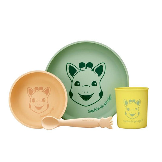 Sophie la girafe Silicone meal set
