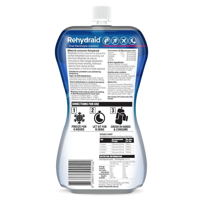 Load image into Gallery viewer, Rehydraid Electrolyte Slushy's Apple Raspberry 18x250ml
