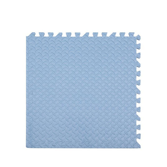 BoPeep EVA Foam Kids Play Mat Floor Baby Crawling Interlocking Waterproof Carpet Blue 4Pack