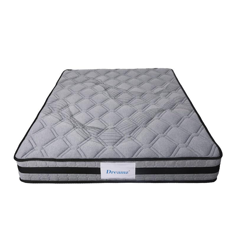 Load image into Gallery viewer, DreamZ Spring Mattress Bed Pocket Egg Crate Foam Medium Firm 22CM King
