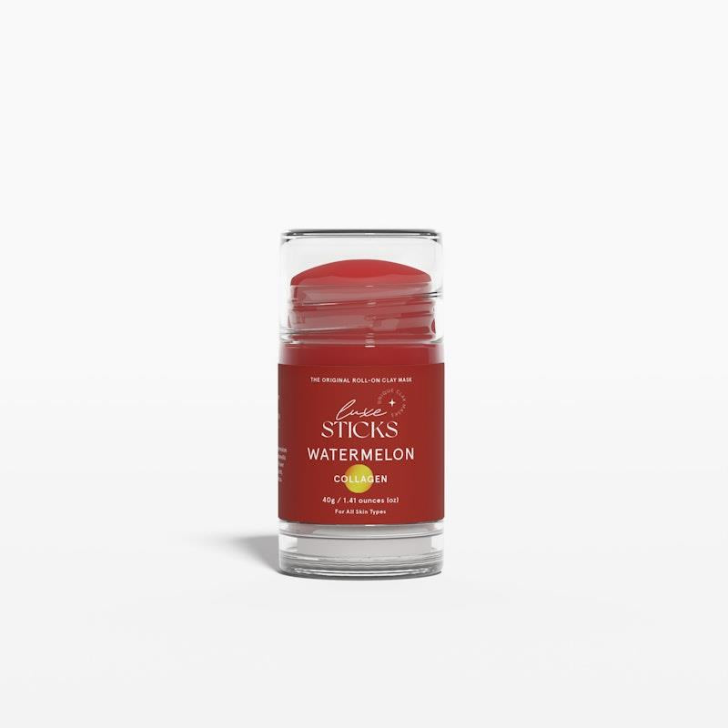 Load image into Gallery viewer, LuxeSticks Collagen/Watermelon Clay Stick 40g
