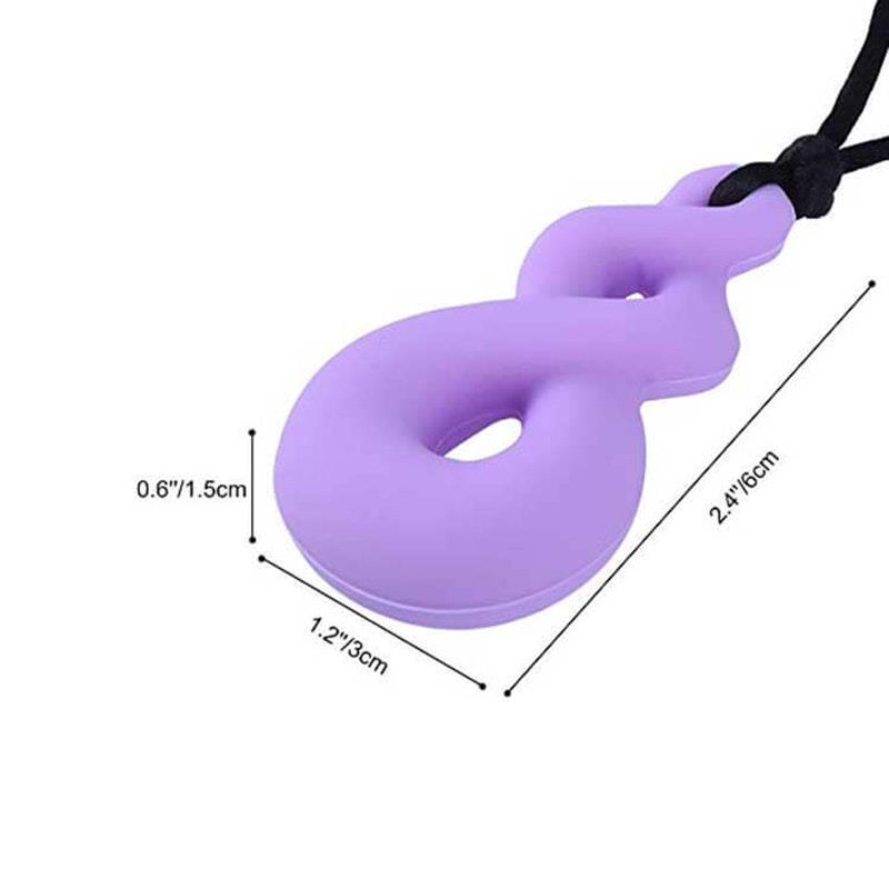 Load image into Gallery viewer, Sensory Safari Sensory Necklace Twisted Red
