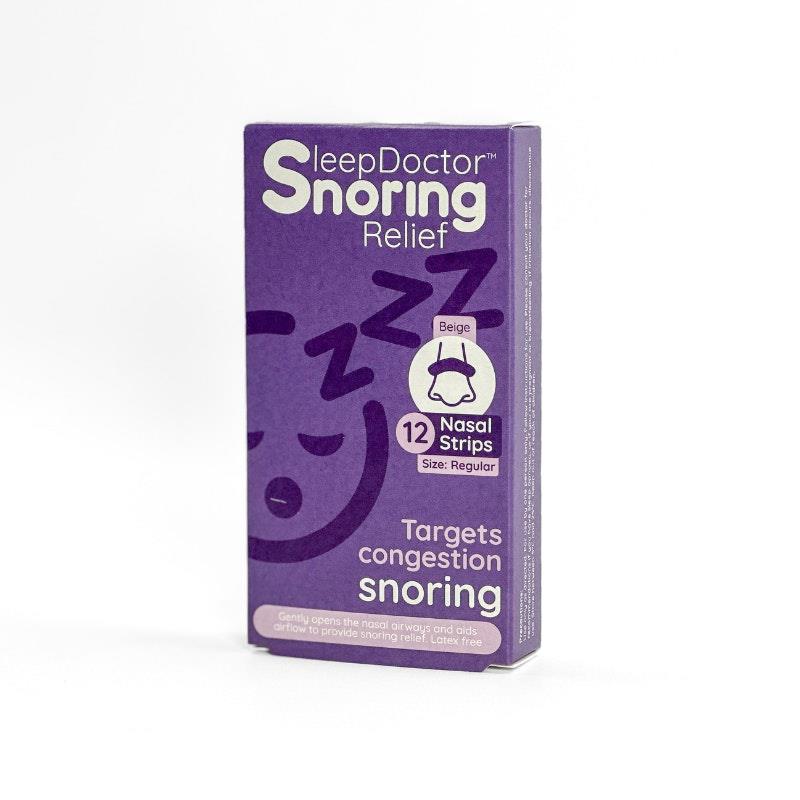 Load image into Gallery viewer, Sleep Doctor Nasal Strips Regular 12 Strips
