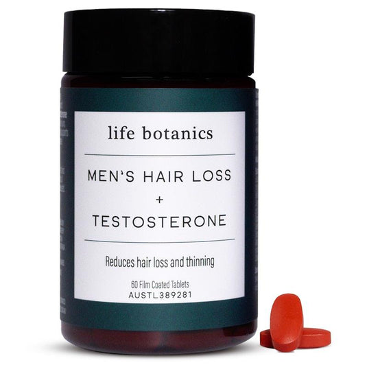 Life Botanics Men's Hair Loss + Testosterone 3x60 Pack