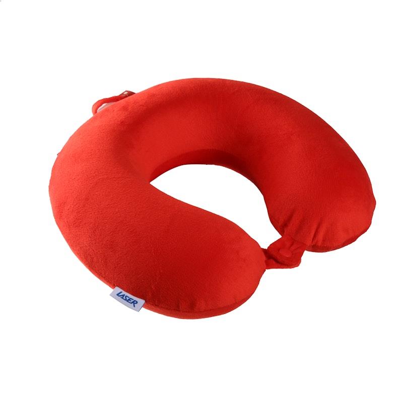 Load image into Gallery viewer, Laser Memory Foam Neck Pillow Red
