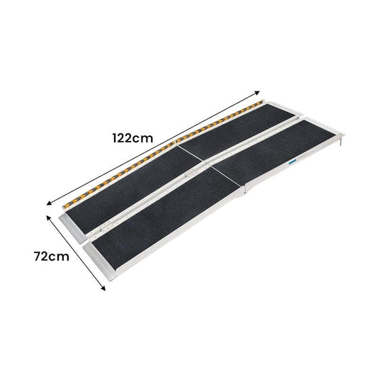 Kartrite Aluminium Portable Wheelchair Ramp High-Grip R03 4 Feet
