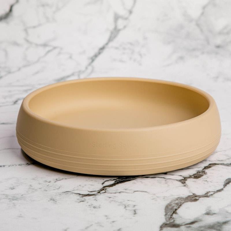 Load image into Gallery viewer, Starting Solids Australia Suckie Scoop Plate Biscoff
