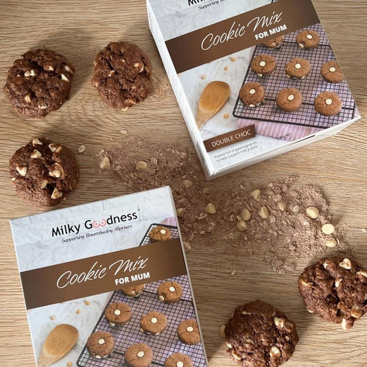 Milky Goodness Double Chocolate Lactation Cookies Packet Mix 500g