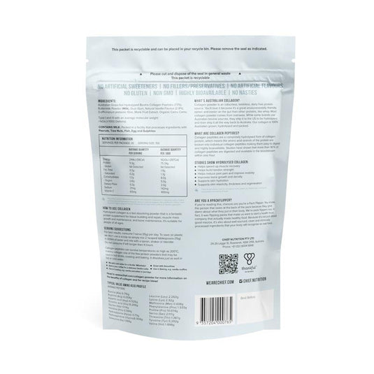 Chief Collagen Protein Powder (30 serves) Creamy Vanilla