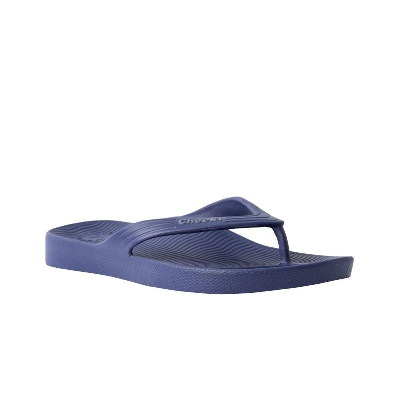 Load image into Gallery viewer, Arch Support Thongs - Blue Mens US 10
