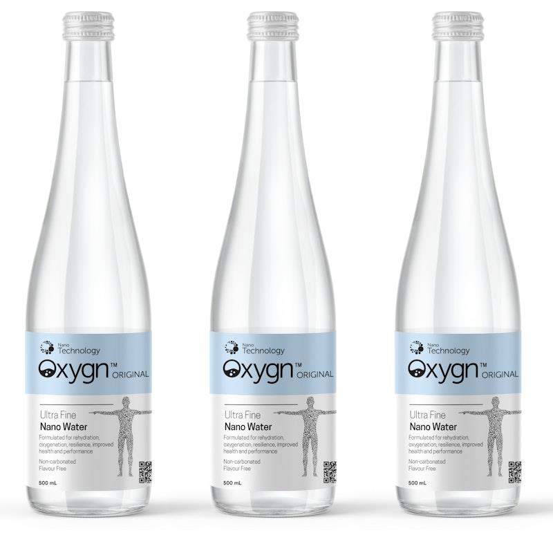 Load image into Gallery viewer, Oxygn Original Nano Water 500mL 12 Pack
